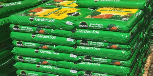 Miracle-Gro All Purpose Garden Soil Bags ONLY $2 at Lowe’s