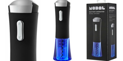Best Buy: Modal Battery Operated Wine Opener Only $7.49 (Regularly $15)