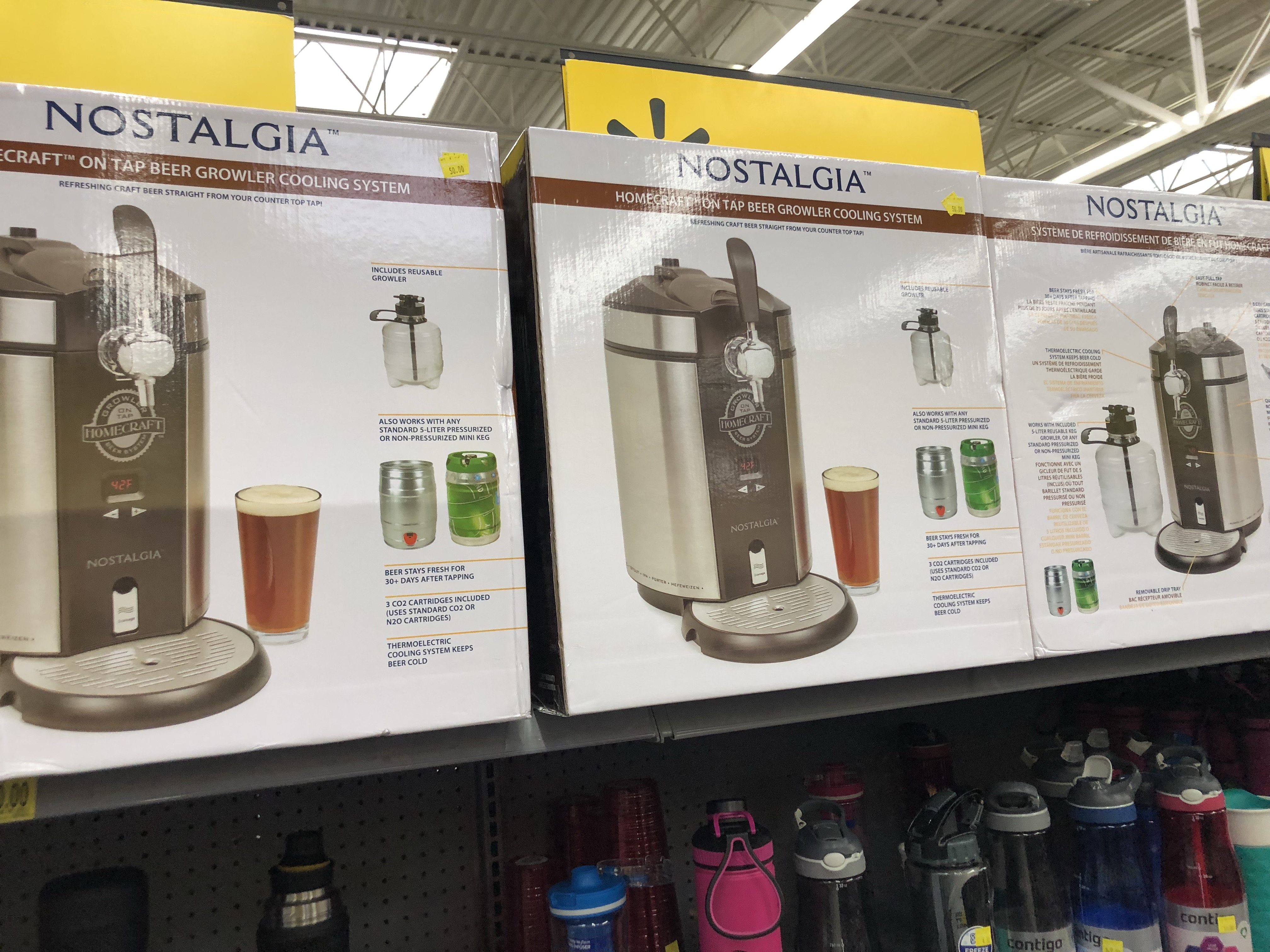 Walmart Clearance Find Nostalgia On Tap Beer Growler System Possibly   Nostalgia Brewer 