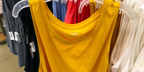 Old Navy Girls and Womens Tanks ONLY $2 (In-Store & Online – Today Only)