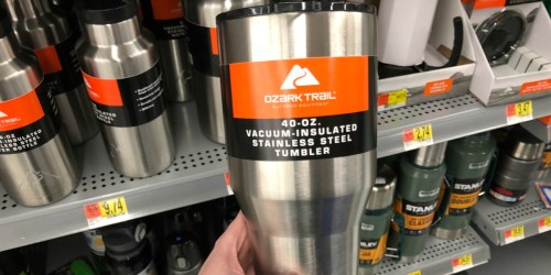 Walmart: Ozark Trail 40oz Stainless Steel Tumbler Possibly Just $4.50