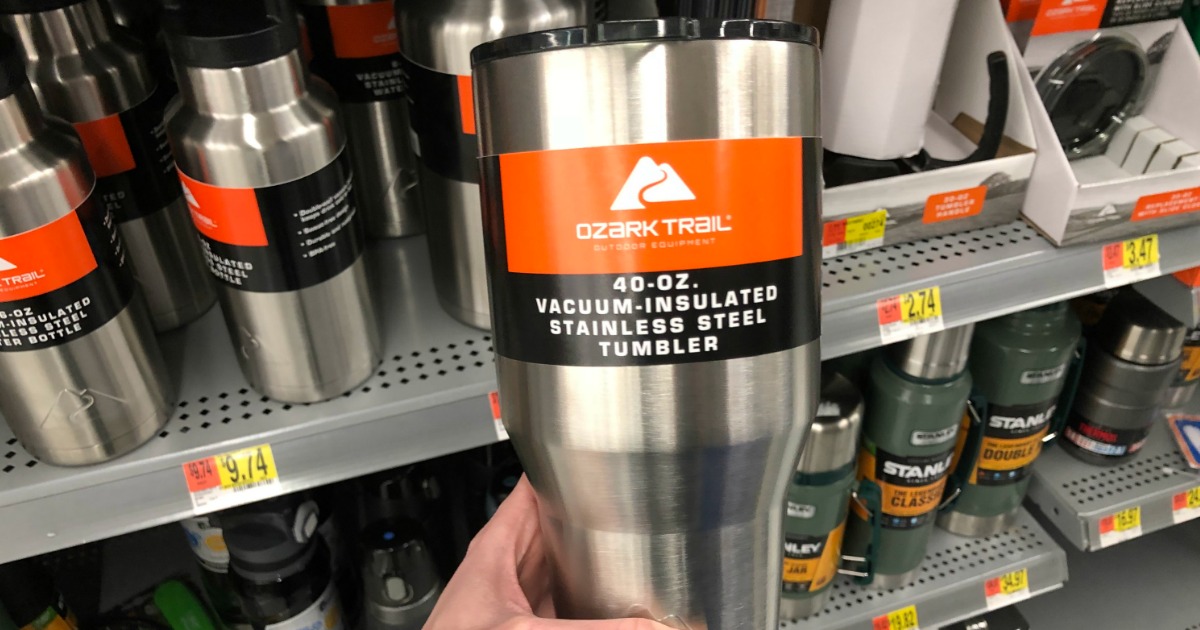 Walmart.com: Ozark Trail 40 Oz Vacuum Insulated Tumbler Only $6.02