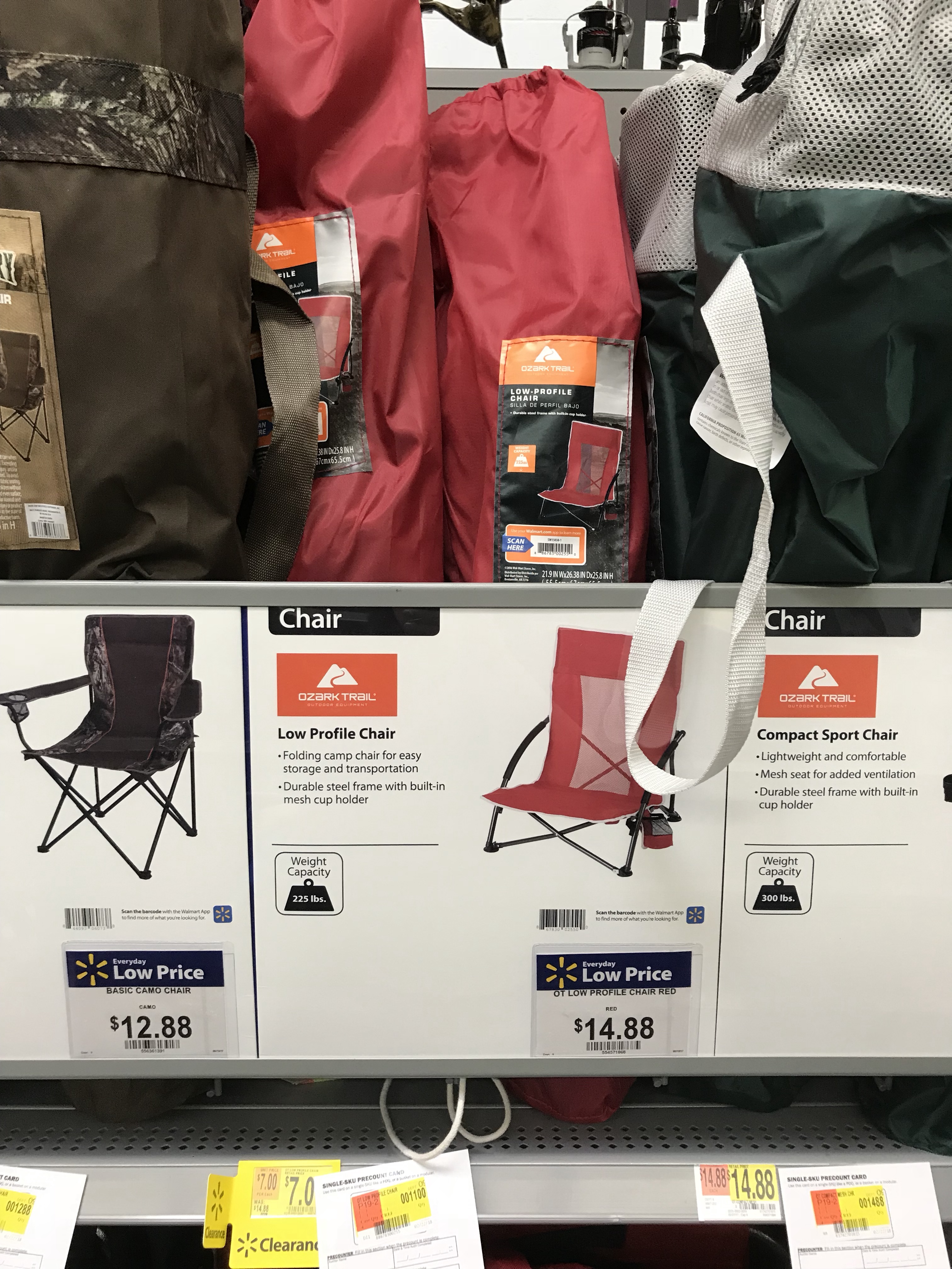 Ozark trail best sale low profile chair