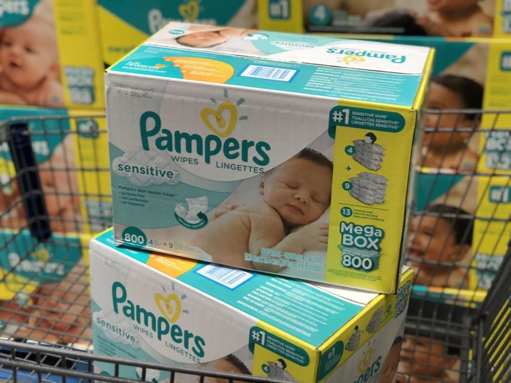 Save 10 Off TWO Pampers Diapers and/or Wipes Products at Sam's Club