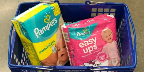 4 Pampers Diaper Packs + 3 Johnson’s Baby Oil Only $26.43 Shipped After Walgreens Rewards