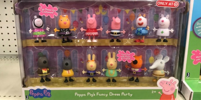 Target.com: Peppa Pig Fancy Dress Party Figures 12-Pack ONLY $15 (Regularly $30)