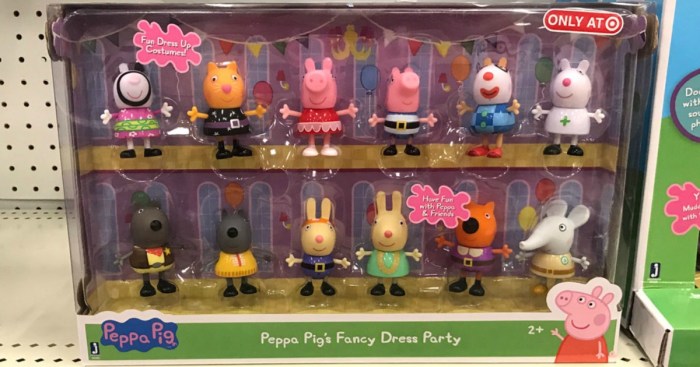 Target.com: Peppa Pig Fancy Dress Party Figures 12-Pack ONLY $15 (Regularly  $30)