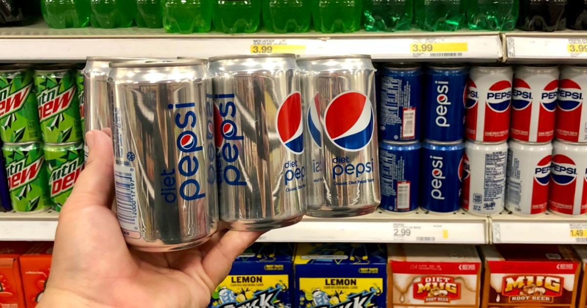 $50 in Diet Pepsi Products Under $17 at Target (Just Use Your Phone)