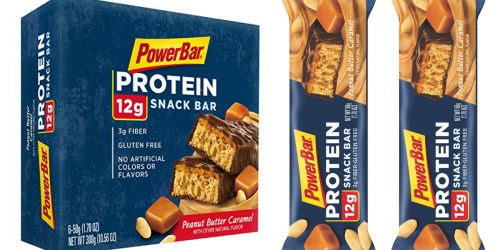 Amazon: PowerBar Protein Peanut Butter Caramel 6-Pack $3.80 Shipped (Just 63¢ Per Bar)