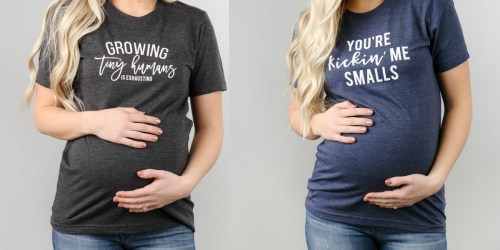 Pregnancy Graphic Tees Just $15.99 Shipped