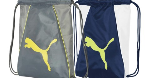 Two PUMA Carry Sacks Just $9.49 (Only $4.74 Each) + Free Shipping for Prime Members