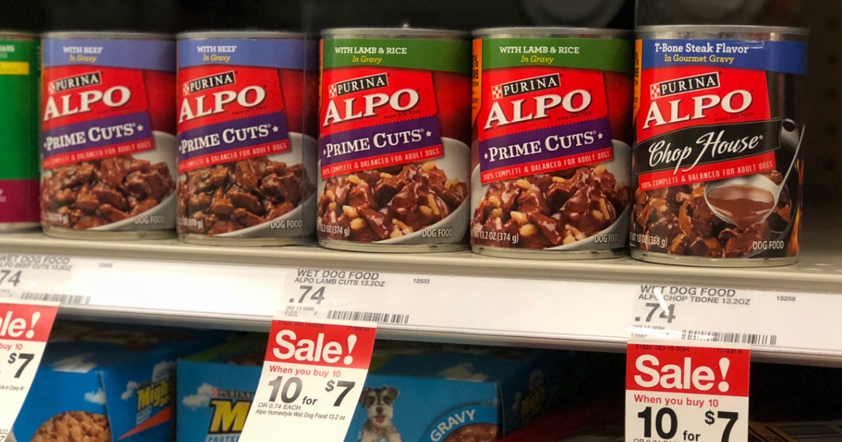 Alpo wet outlet food