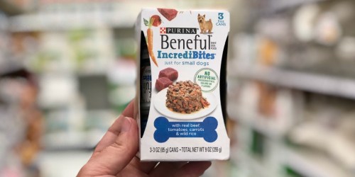 Purina Beneful IncrediBites Wet Dog Food Only 57¢ Per 3-Pack at Target