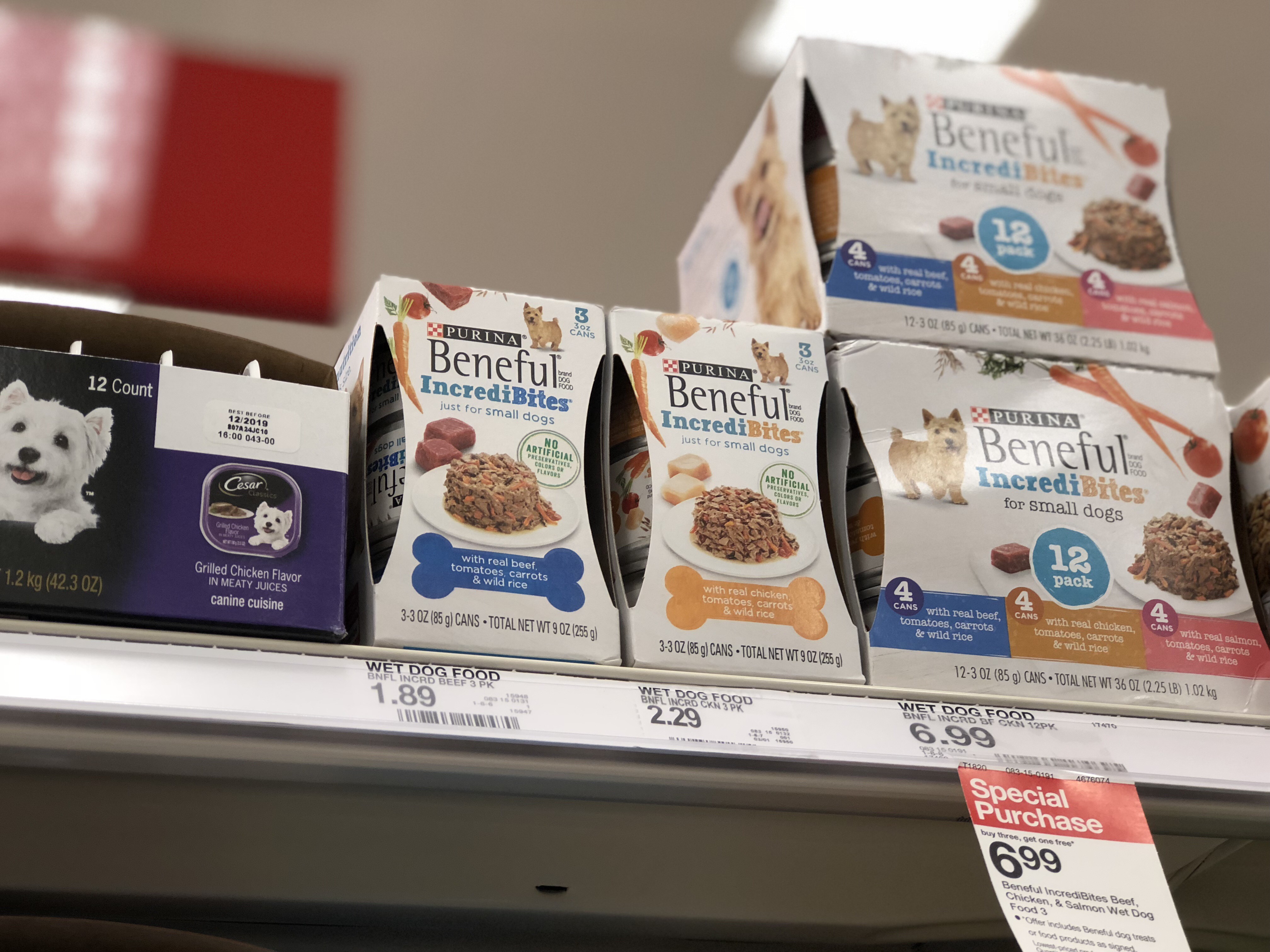 Purina Beneful IncrediBites Wet Dog Food Only 57 Per 3 Pack at Target