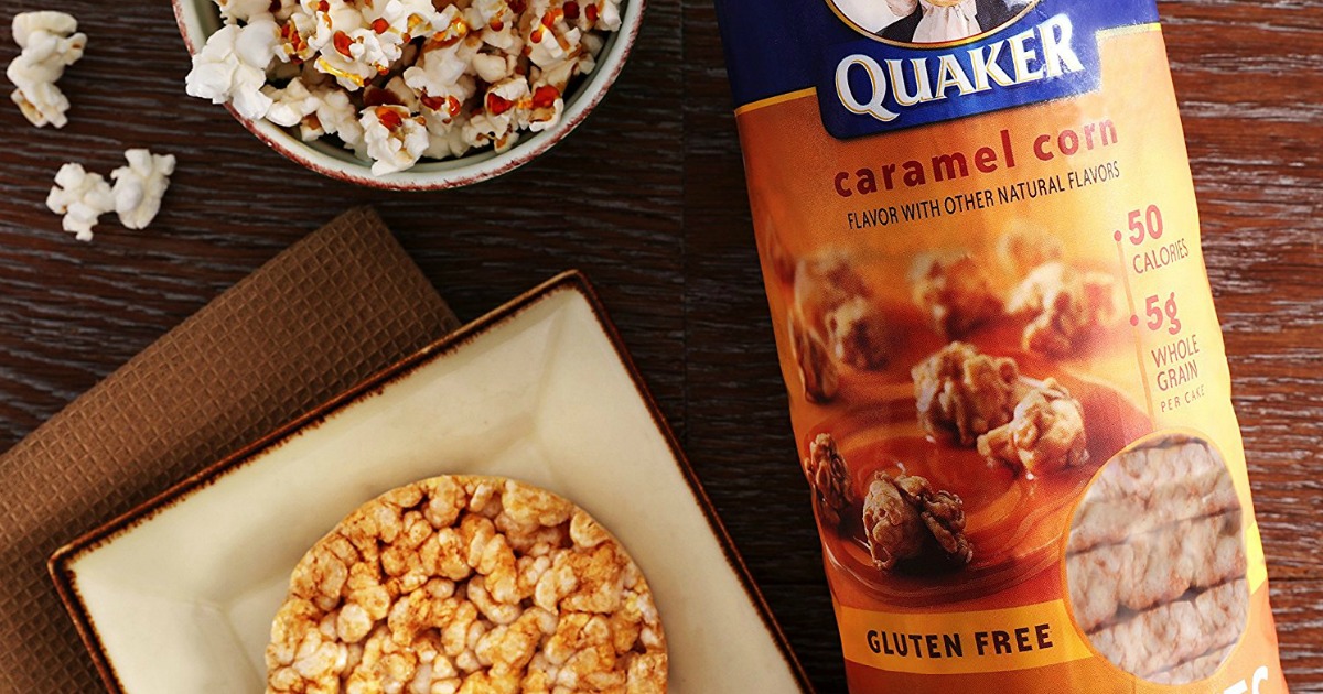 Amazon Prime Quaker Gluten Free Rice Cakes 6 Count Variety Pack ONLY