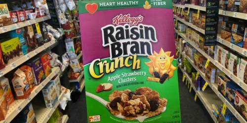 Kellogg’s Raisin Bran Crunch Cereal Only $1.49 at CVS (Starting 3/18)