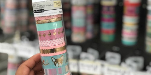 Extra 25% Off + Free Shipping on Michaels.com = Washi Tape 9 Count Packs ONLY $3.75 Shipped