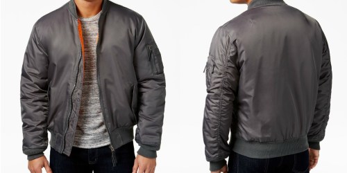 Macys.com: Ring of Fire Men’s Bomber Jacket Only $19.25 (Regularly $55)