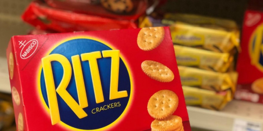 Ritz Crackers Party Size Box w/ 16 Sleeves Just $4 Shipped on Amazon