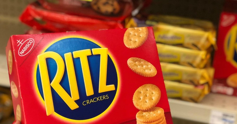 Ritz Crackers Party Size Box w/ 16 Sleeves Just $4 Shipped on Amazon