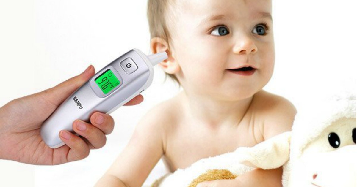 SANPU Digital Ear & Forehead Thermometer Only 18.75 Shipped