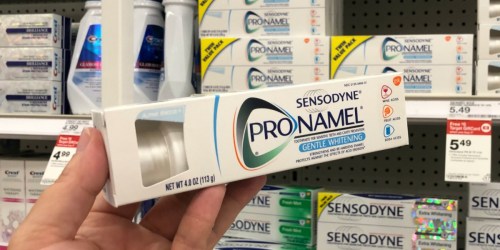 50% Off Sensodyne Pronamel Toothpastes After Target Gift Card