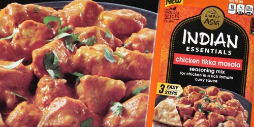 Amazon: Simply Asia Chicken Tikka Masala Seasoning Mix 12-Pack Only $9.31 Shipped