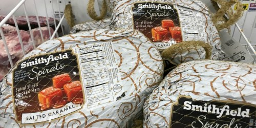 45% Off Smithfield Salted Caramel Ham After Target Gift Card (Starting 3/25)