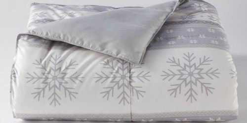 Kohl’s Cardholders: The Big One Down Alternative Comforters As Low As $11.19 Shipped