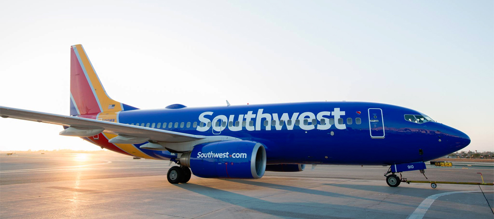 Southwest Airlines Plane on runway