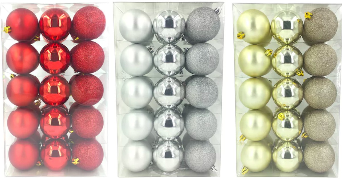 Kohl's Cardholders 30Piece Ornament Sets ONLY 2 Shipped (Regularly 30)