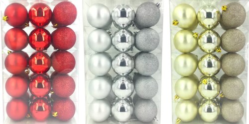 Kohl’s Cardholders: 30-Piece Ornament Sets ONLY $2 Shipped (Regularly $30)