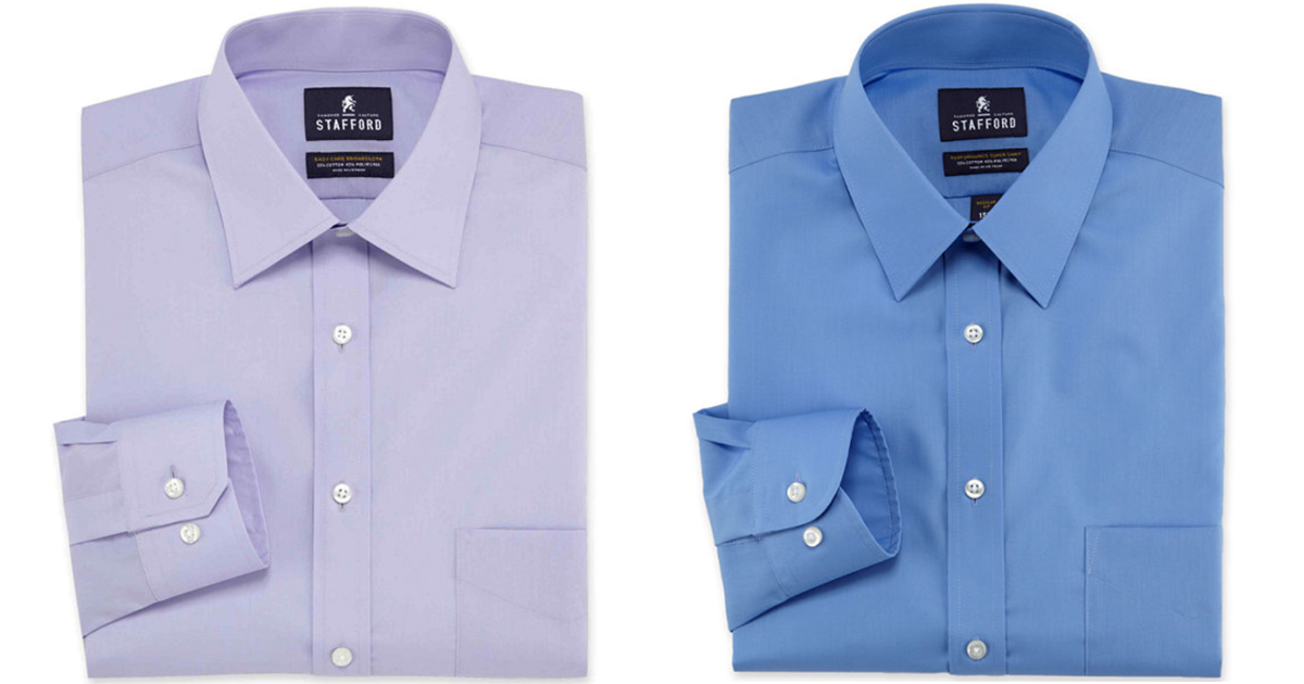 Stafford Men's Dress Shirts as Low as $6.66 Each (Regularly $36) on ...