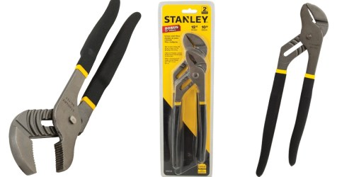 Stanley Groove Joint Pliers 2 Pack Just $5.99 (Regularly $13)