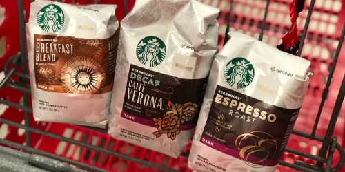New $1/1 Starbucks Coffee Coupon = Only $3.99 Each After Cash Back at Target