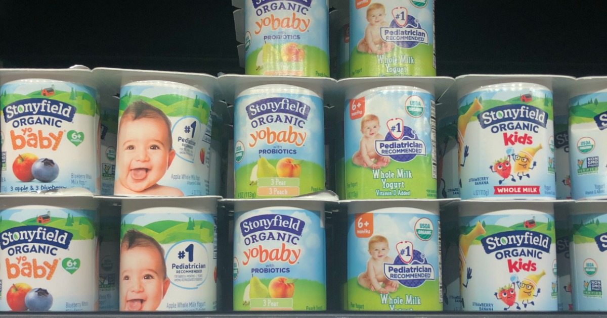 Stonyfield Yobaby Yogurt 6 Packs Only 1 14 At Target More