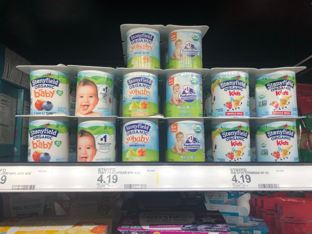 Stonyfield Yobaby Yogurt 6 Packs Only 1 14 At Target More