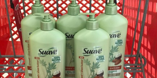 Suave Body Lotion Just 69¢ After Target Gift Card & Cash Back