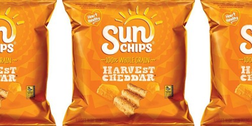 Amazon: SunChips Harvest Cheddar 104-Count Snacks Just $28.65 Shipped (28¢ Per Bag)