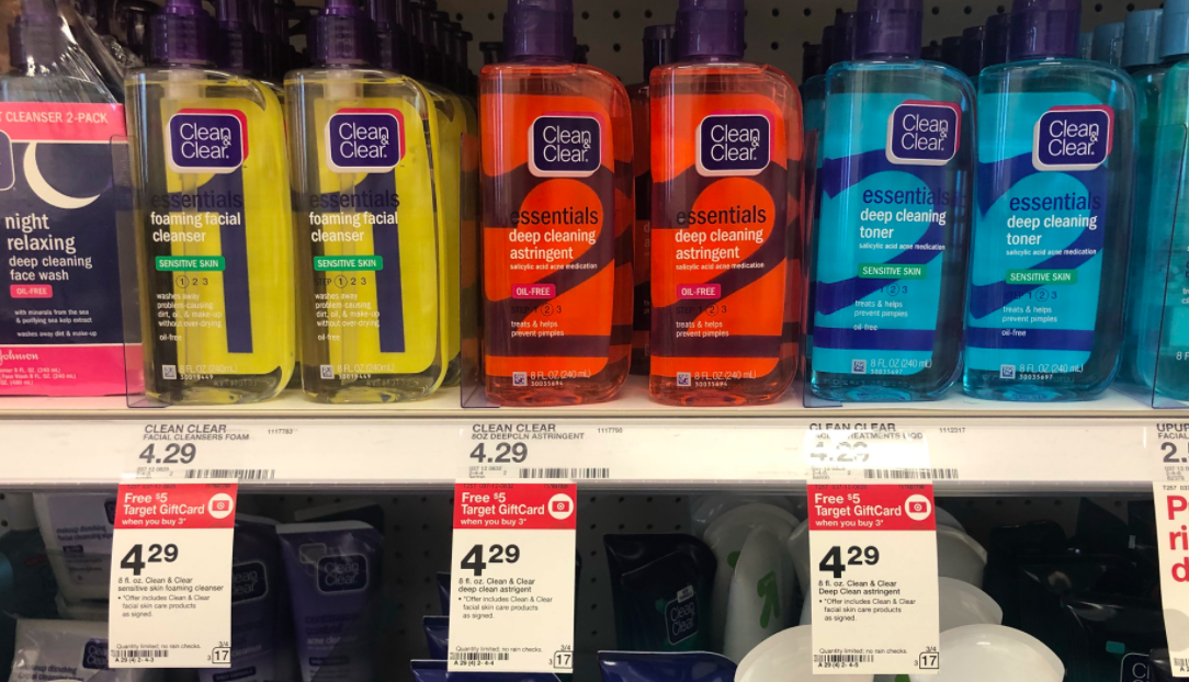 As Low as FREE Clean & Clear Cleansers At Target After Ibotta (Over 12