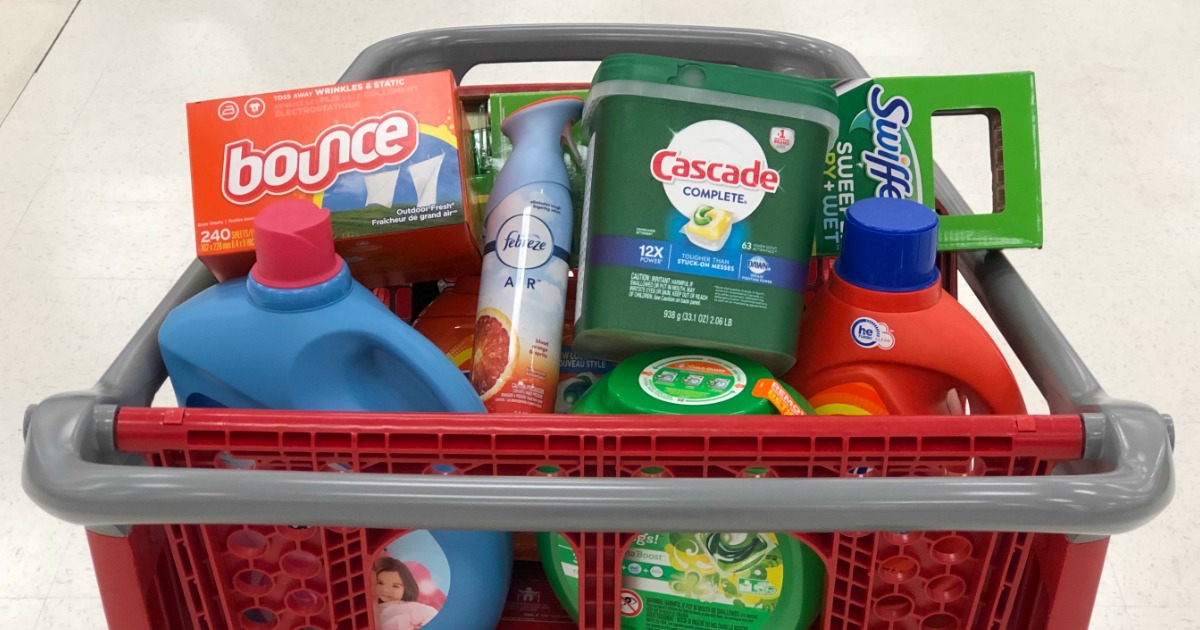 15 Off 50 Household Essentials Purchase At Target Starting 8 12 In   Target Household Deals 