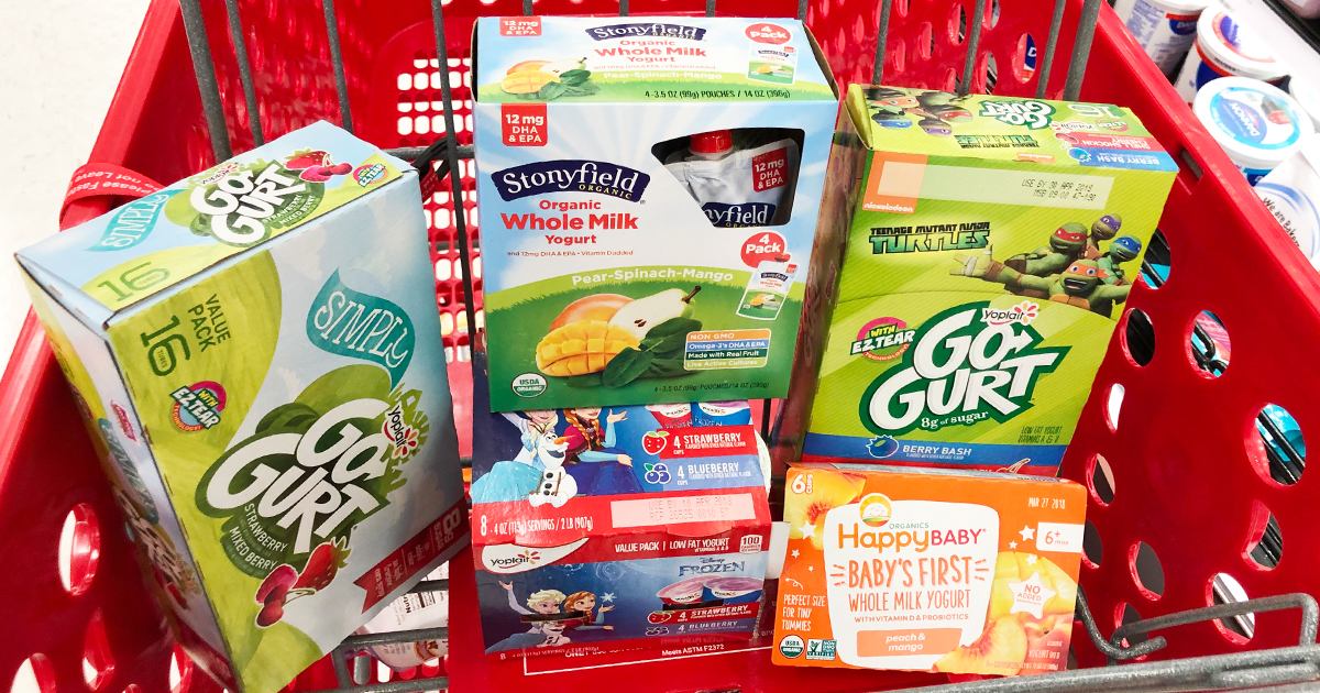 25 Off ALL Kids Yogurt at Target (Danimals, Happy Family, Stonyfield