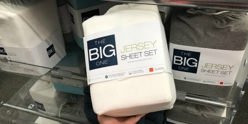 Kohl’s Cardholders: The Big One Percale & Jersey Sheet Sets Just $17.49 Shipped (Regularly $100)