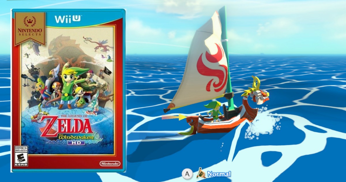 The Legend of Zelda: Wind Waker HD Select (Nintendo Wii U) : Video Games 