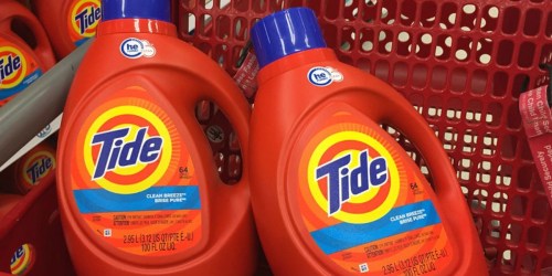FREE $10 Target Gift Card w/ $35 Household Essentials Purchase | Tide, Persil & More