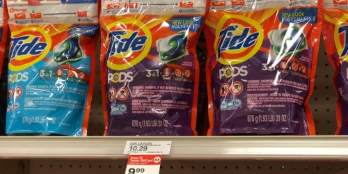 Almost 50% Off Tide Pods or Liquid Laundry Detergent After Target Gift Card + More