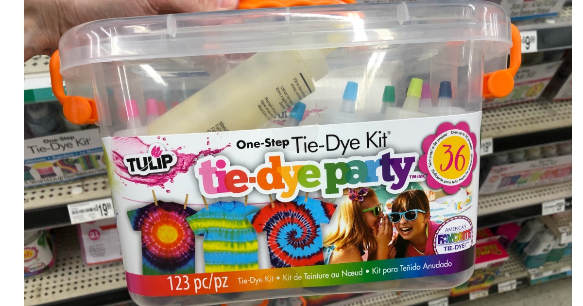 70 Off Tulip Tie Fabric Dye Kits At Michaels In Store And
