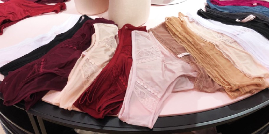 Buy Three, Get FIVE FREE Victoria’s Secret Underwear (Under $4 Per Pair!)