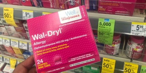 Walgreens Allergy Relief Tabs Only 49¢ Per Box After Points