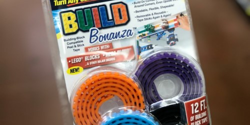 Build Bonanza LEGO Tape Possibly Only $4 (Regularly $13) at Walmart + More